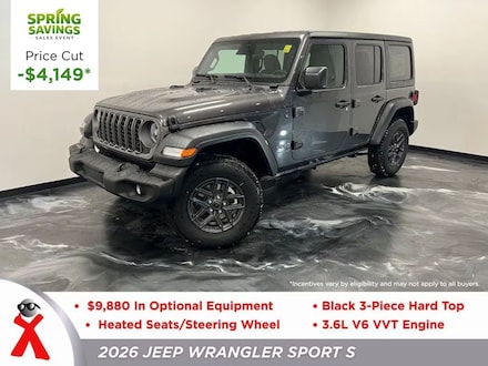 2026 Jeep Wrangler 4-DOOR SPORT S Sport Utility