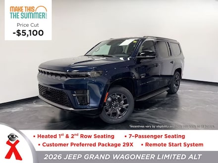 2026 Jeep Grand Wagoneer LIMITED ALTITUDE 4X4 Sport Utility