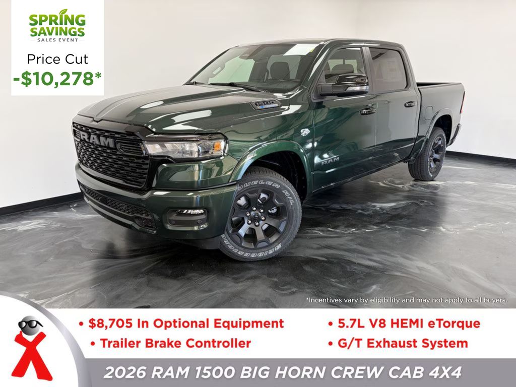 2026 RAM 1500 Big Horn/Lone Star 4x4 Crew Cab 5'7's photo