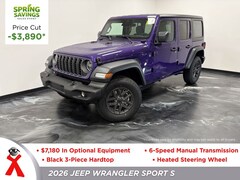 2026 Jeep Wrangler 4-DOOR SPORT S Sport Utility
