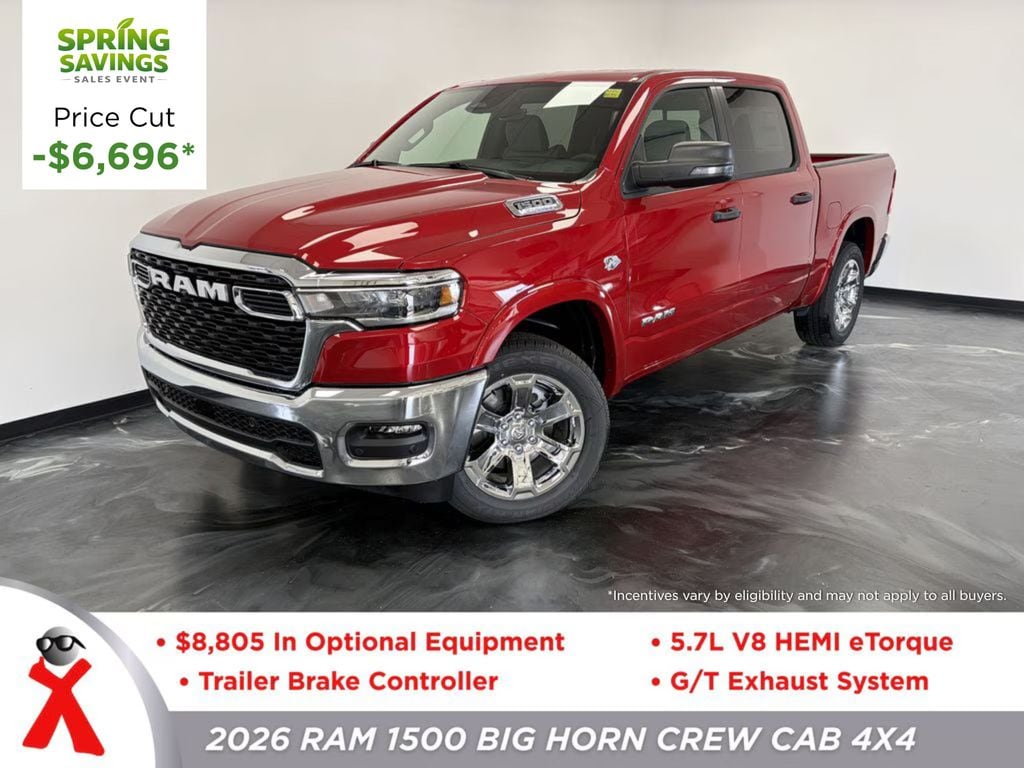 2026 RAM 1500 Big Horn/Lone Star 4x4 Crew Cab 5'7's photo