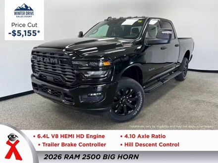 2026 Ram 2500 BIG HORN CREW CAB 4X4 6'4 BOX Pickup