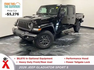 New  2026 Jeep Gladiator SPORT S 4X4 Pickup For Sale Jackson MI