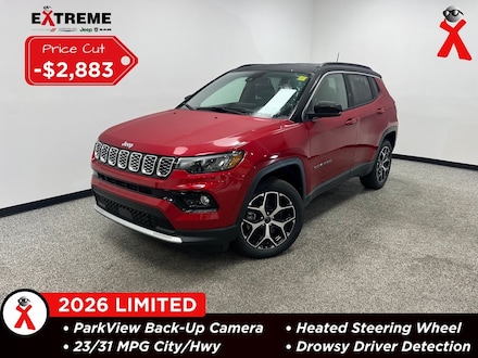 2026 Jeep Compass LIMITED 4X4 Sport Utility
