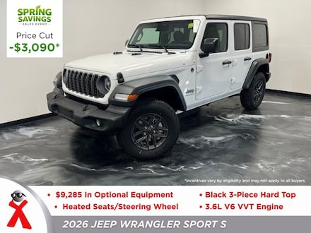 2026 Jeep Wrangler 4-DOOR SPORT S Sport Utility