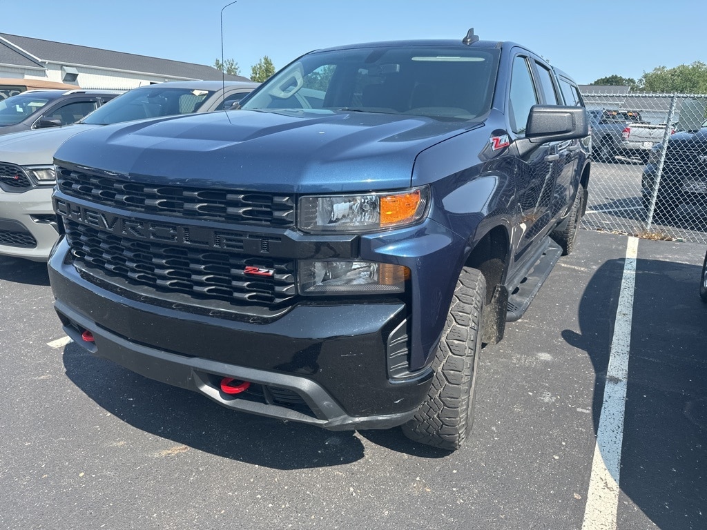 Used 2019 Chevrolet Silverado 1500 Custom with VIN 1GCPYCEF5KZ346761 for sale in Jackson, MI