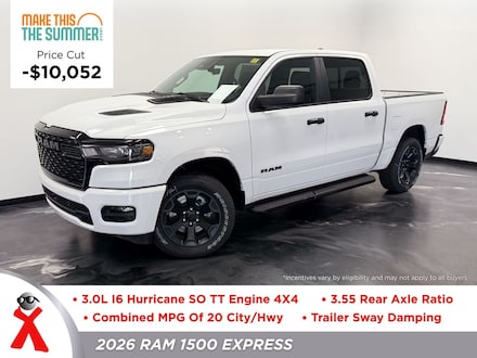 2026 Ram 1500 EXPRESS CREW CAB 4X4 5'7 BOX Pickup