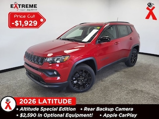 New  2026 Jeep Compass Latitude Altitude Sport Utility For Sale Jackson MI