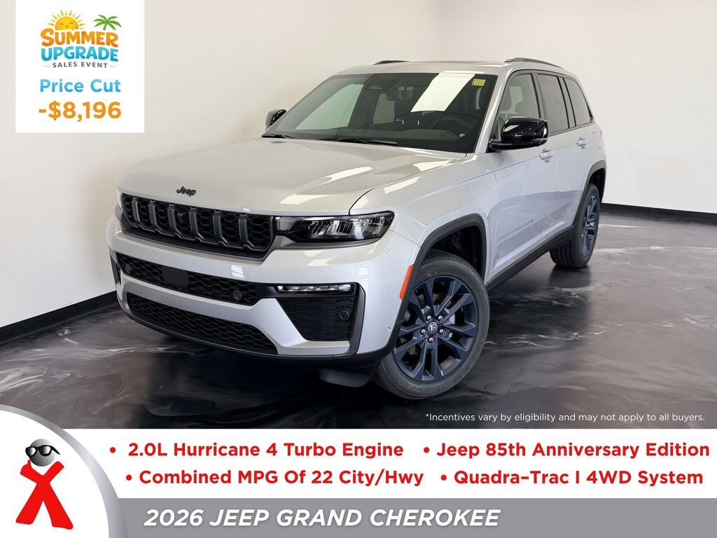 New 2026 Jeep Grand Cherokee 85TH ANNIVERSARY EDITION 4X4 Sport Utility