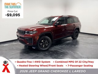 New  2026 Jeep Grand Cherokee L LAREDO ALTITUDE 4X4 Sport Utility For Sale Jackson MI