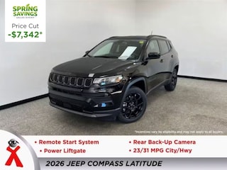 New  2026 Jeep Compass LATITUDE ALTITUDE 4X4 Sport Utility For Sale Jackson MI