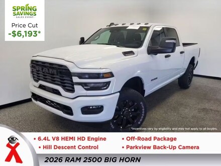 2026 Ram 2500 BIG HORN CREW CAB 4X4 6'4 BOX Pickup