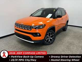 New  2026 Jeep Compass LIMITED 4X4 Sport Utility For Sale Jackson MI