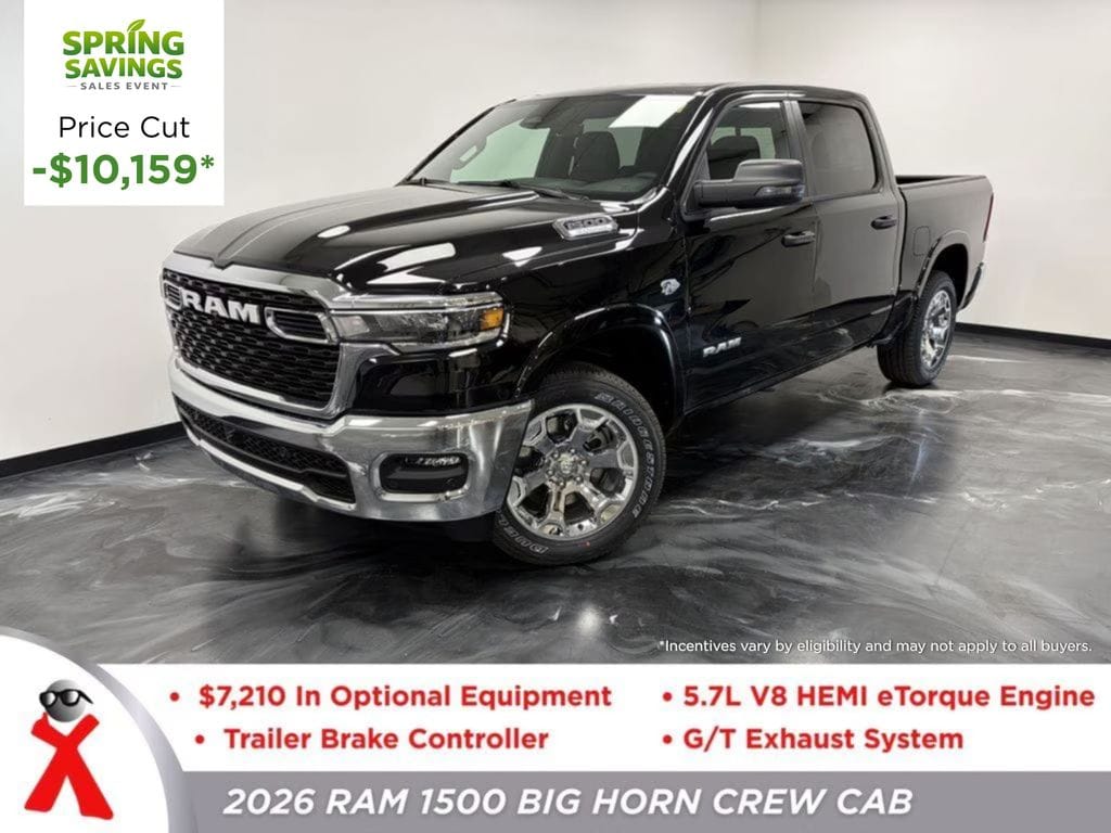2026 RAM 1500 Big Horn/Lone Star 4x4 Crew Cab 5'7's photo