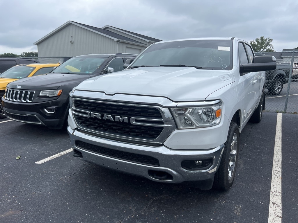 Used 2022 RAM Ram 1500 Pickup Big Horn/Lone Star with VIN 1C6RRFFG7NN342566 for sale in Jackson, MI