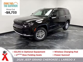 New  2026 Jeep Grand Cherokee L LAREDO X 4X4 Sport Utility For Sale Jackson MI