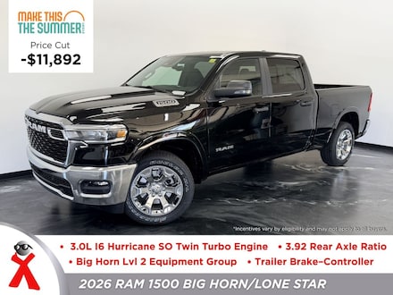 2026 Ram 1500 BIG HORN CREW CAB 4X4 6'4 BOX Pickup