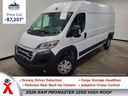 2026 Ram ProMaster PROMASTER 2500 SLT CARGO VAN HIGH ROOF 159' WB Cargo Van