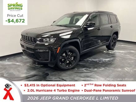 2026 Jeep Grand Cherokee L LIMITED 4X4 Sport Utility