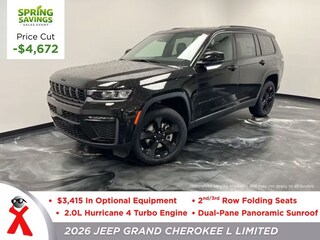 New  2026 Jeep Grand Cherokee L LIMITED 4X4 Sport Utility For Sale Jackson MI