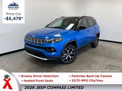 2026 Jeep Compass LIMITED 4X4 Sport Utility