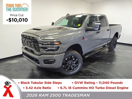 2026 Ram 2500 BLACK EXPRESS CREW CAB 4X4 6'4 BOX Pickup