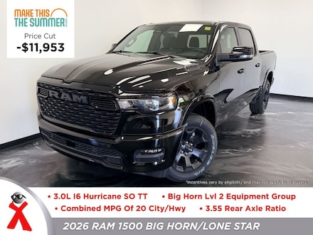 2026 Ram 1500 BIG HORN CREW CAB 4X4 5'7 BOX Pickup