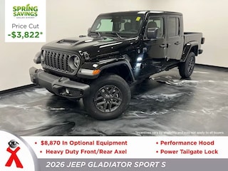 New  2026 Jeep Gladiator SPORT S 4X4 Pickup For Sale Jackson MI