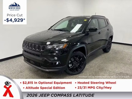 2026 Jeep Compass LATITUDE ALTITUDE 4X4 Sport Utility