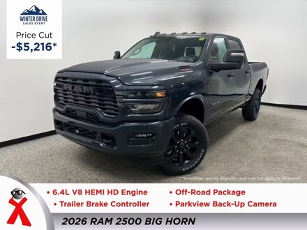2026 Ram 2500 BIG HORN CREW CAB 4X4 6'4 BOX Pickup