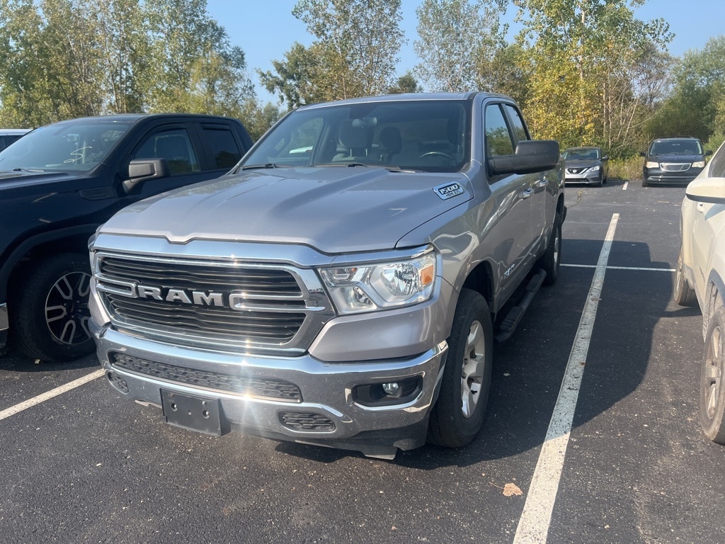 Used 2021 RAM Ram 1500 Pickup Big Horn/Lone Star with VIN 1C6SRFBT5MN652363 for sale in Jackson, MI