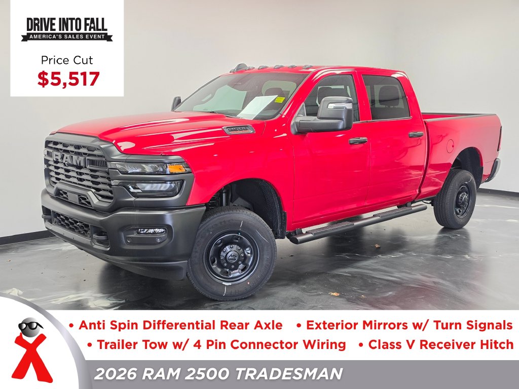 2026 Ram 2500 TRADESMAN CREW CAB 4X4 6'4 BOX Pickup