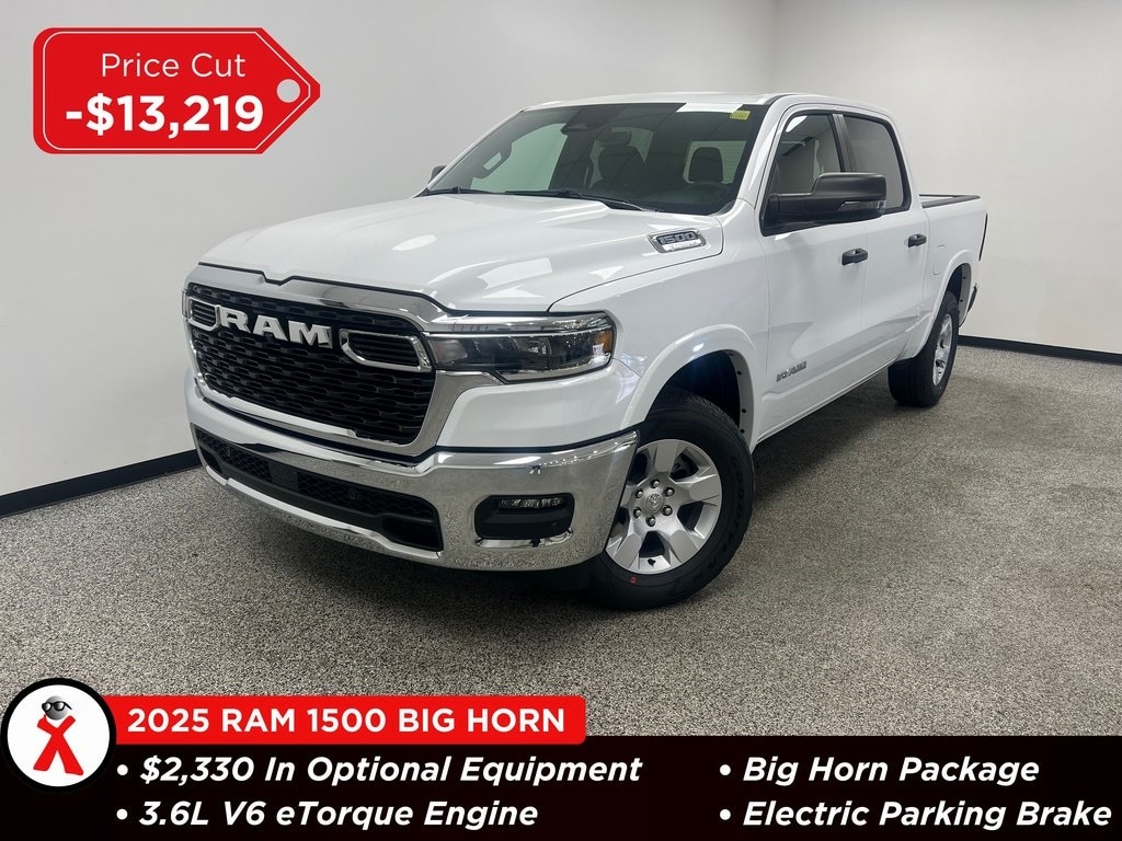 New 2025 Ram 1500 BIG HORN CREW CAB 4X4 5'7 BOX Pickup
