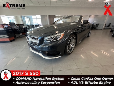 2017 Mercedes-Benz S-Class S 550 Cabriolet