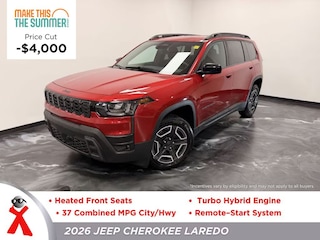 New  2026 Jeep Cherokee LAREDO 4X4 Sport Utility For Sale Jackson MI