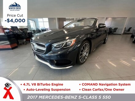 2017 Mercedes-Benz S-Class S 550 Cabriolet