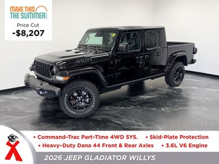 New  2026 Jeep Gladiator WILLYS 4X4 Pickup For Sale Jackson MI