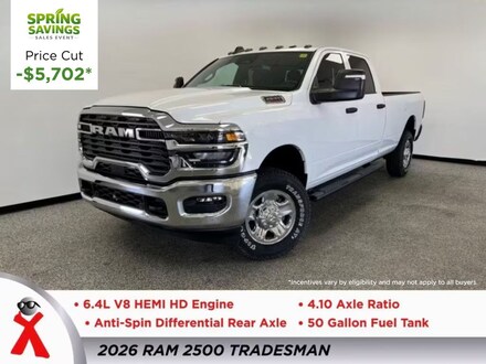 2026 Ram 2500 TRADESMAN CREW CAB 4X4 8' BOX Pickup