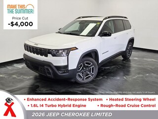 New  2026 Jeep Cherokee LIMITED 4X4 Sport Utility For Sale Jackson MI