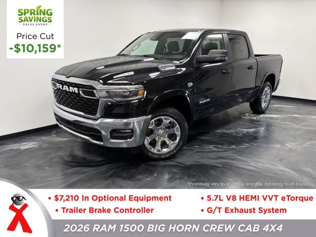 2026 RAM 1500 Big Horn/Lone Star 4x4 Crew Cab 5'7's photo