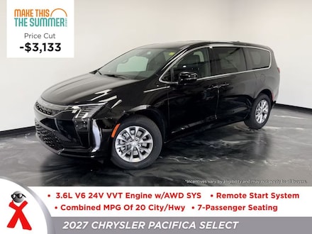 2027 Chrysler Pacifica SELECT AWD Passenger Van