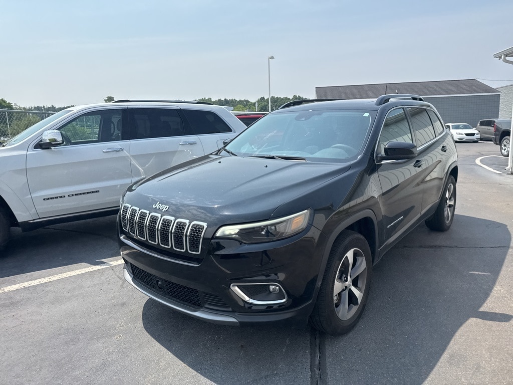 Used 2022 Jeep Cherokee Limited with VIN 1C4PJMDX4ND514606 for sale in Jackson, MI