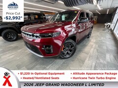 2026 Jeep Grand Wagoneer L LIMITED ALTITUDE 4X4 Sport Utility