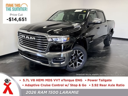 2026 Ram 1500 LARAMIE CREW CAB 4X4 5'7 BOX Pickup