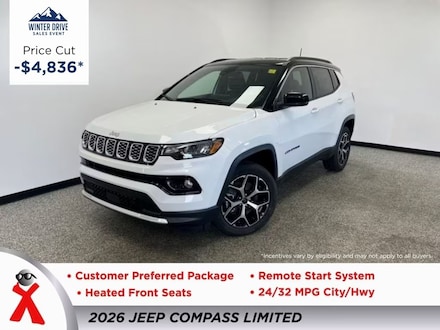 2026 Jeep Compass LIMITED 4X4 Sport Utility