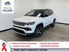 2026 Jeep Compass LIMITED 4X4 Sport Utility