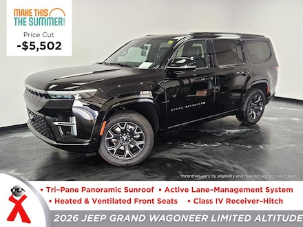 2026 Jeep Grand Wagoneer LIMITED ALTITUDE 4X4 Sport Utility