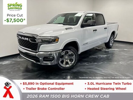 2026 Ram 1500 BIG HORN CREW CAB 4X4 5'7 BOX Pickup