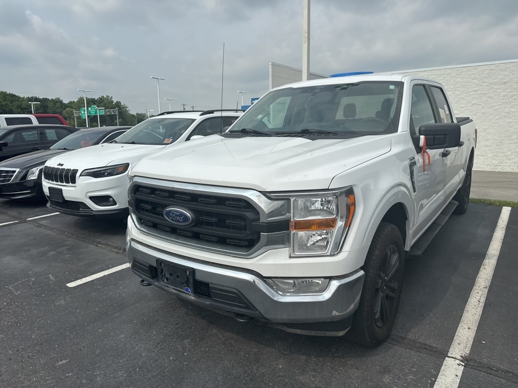 Used 2021 Ford F-150 XLT with VIN 1FTFW1E53MFB50268 for sale in Jackson, MI