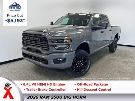 2026 Ram 2500 BIG HORN CREW CAB 4X4 6'4 BOX Pickup